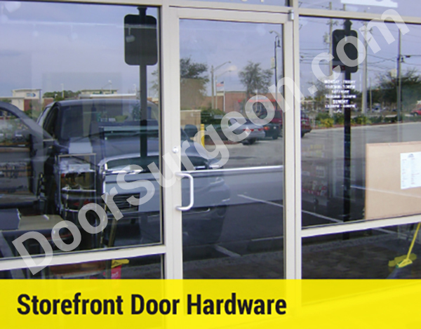 Door Surgeon storefront door hardware sales and installation Cochrane.